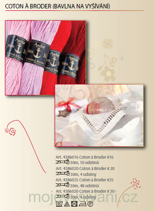 Anchor Cotton à Broder 16 č. 387