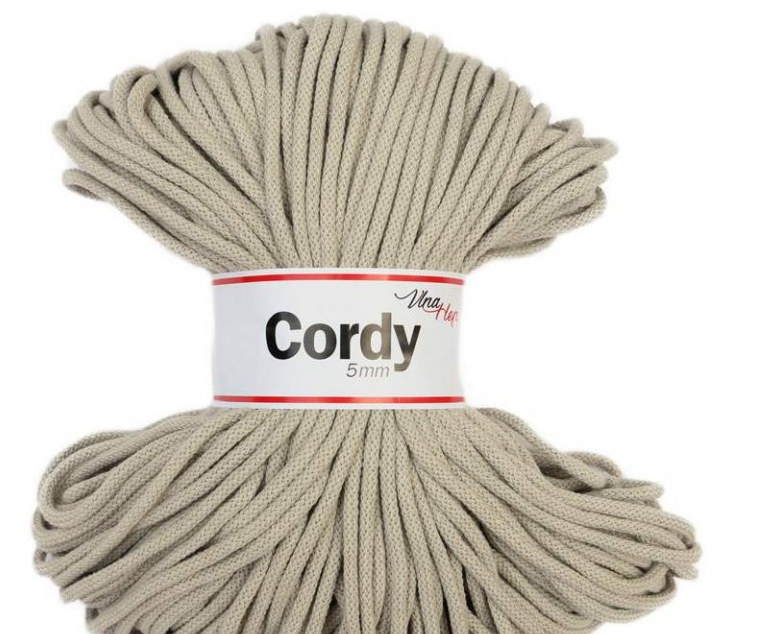 Cordy tyrkysová 5 mm