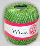 MT Maxi č. 0188 zelenožlutý melír