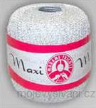 MT Maxi č. 1003 bílá + stříbro