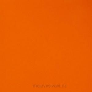 Dekoračná plsť oranžová