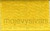 Perlovka č. 1682  sytě žlutá 