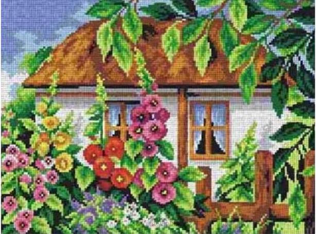 Dům s květinami