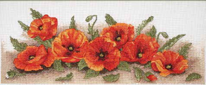 Spray Of Poppies