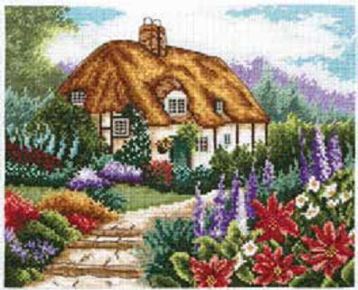 Cottage Garden In Bloom