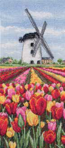 Dutch Tulips Landscape