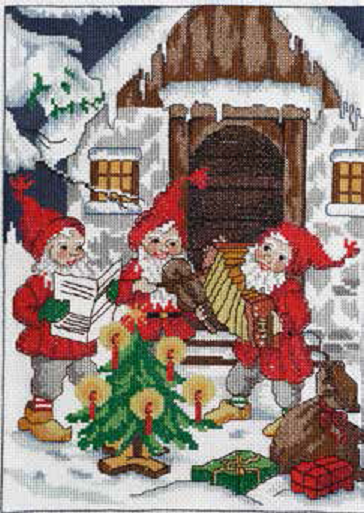 Santa's Playing Music