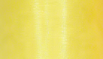 Organza 35 - 40 cm obšitá světle žlutá 