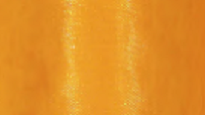 Organza 35 - 40 cm obšitá světle oranžová 