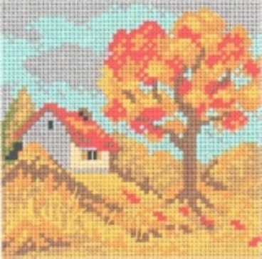 Domek se stromem - Podzim