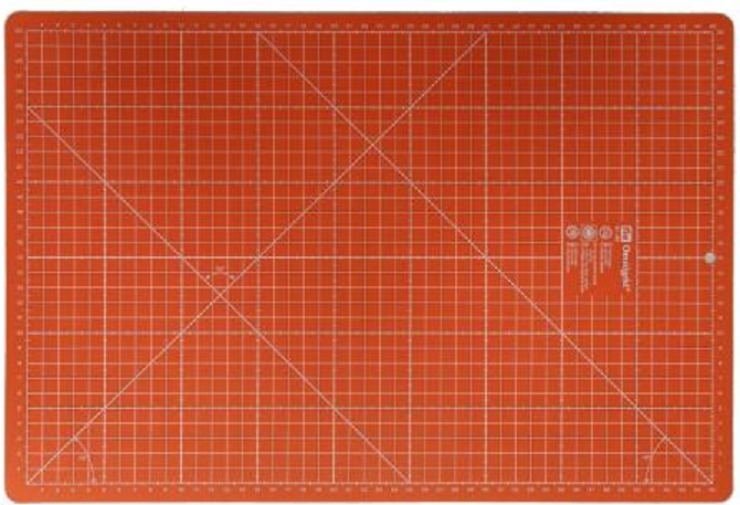 Podložka PATCHWORK 30 x 45 cm oranžová