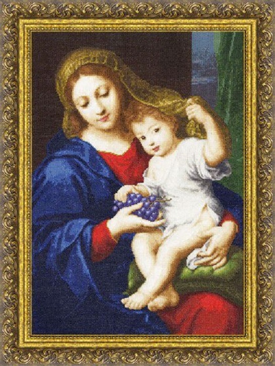 Madonna s hrozny