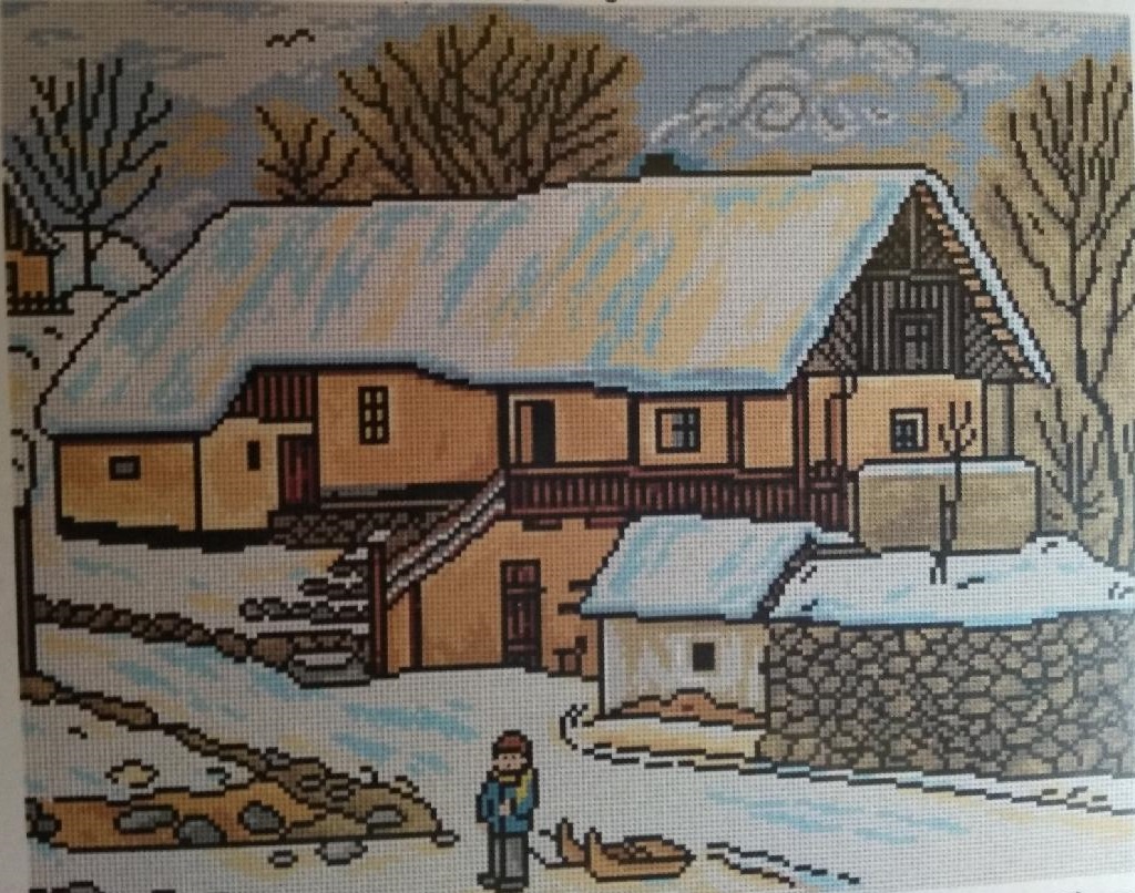 Josef Lada - Zimní vesnice
