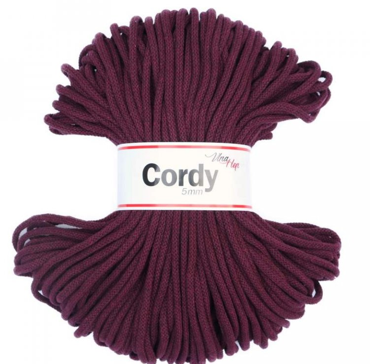 Cordy burgund 5 mm