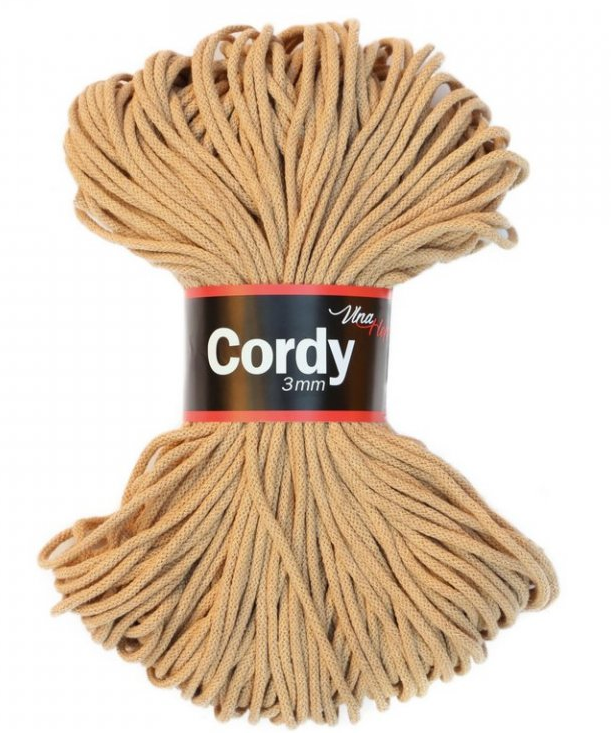 Cordy 3 mm capuccino