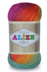  Pletací příze Alize DIVA BATIK 